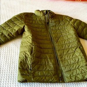 Land’s End Girl’s Olive Green Puffer Jacket